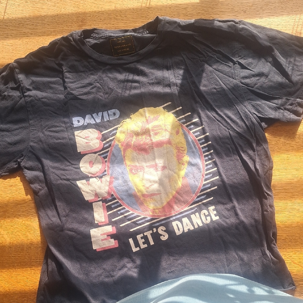 David Bowie Graphic Tee - Black